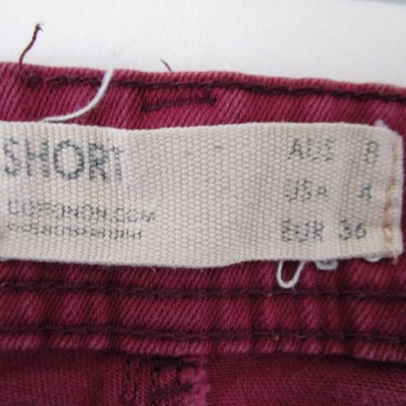 Cute Cotton On Raspberry Denim Shorts - Picture 5 of 5